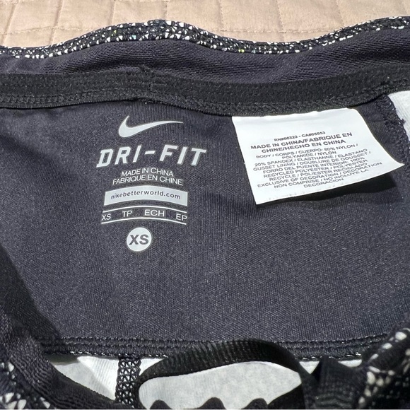 Nike | EUC! Epic *LUX* Tights Dri-Fit Running Reflective Long Leggings Geometric - Picture 4 of 15